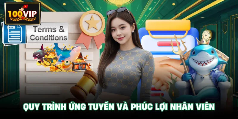 Quy trình ứng tuyển và phúc lợi nhân viên