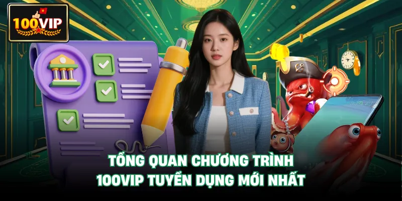 Tổng quan chương trình 100VIP Tuyển Dụng mới nhất